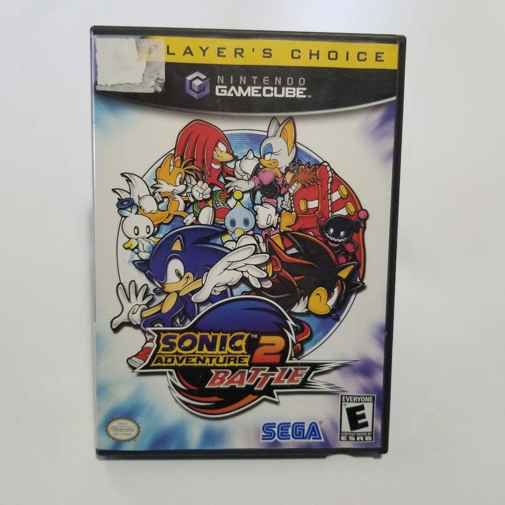 Sonic Adventure 2  Battle Nintendo Gamecube Video Game Complete